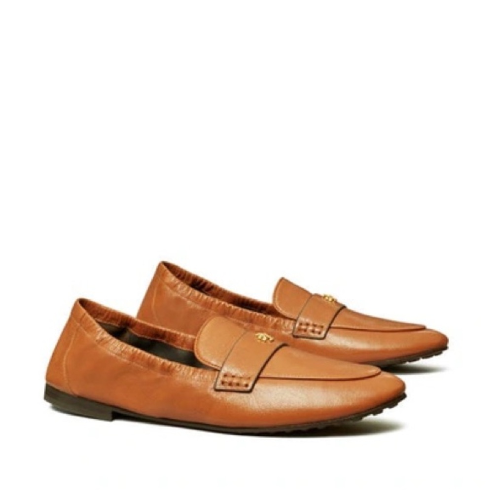 Tory Burch Ballet Loafer in Bourbon